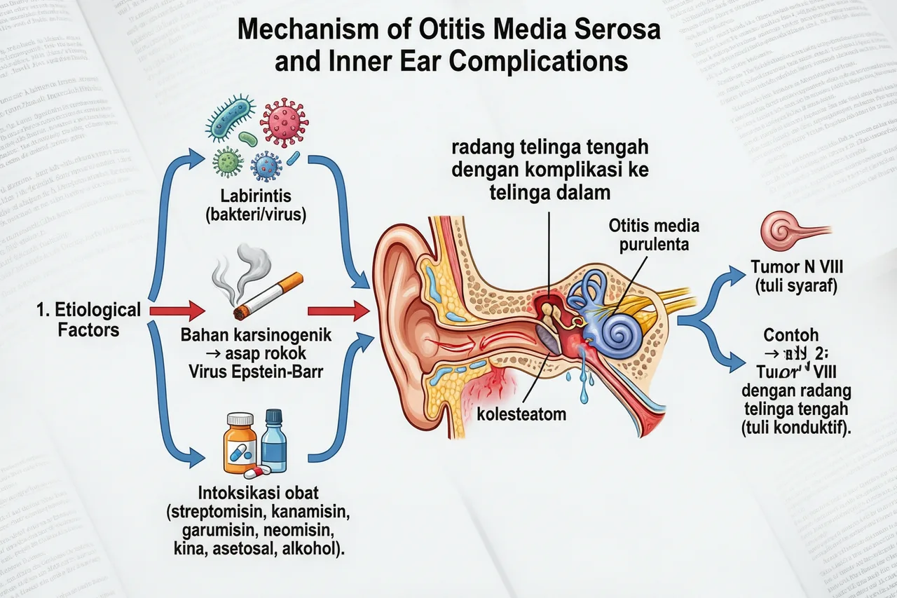 Otitis Media Serosa - Patofisiologi